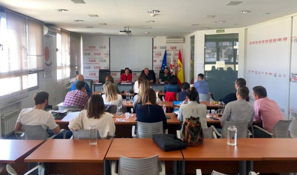 Conferencia de vuelo organizada por USO-Sector Aéreo