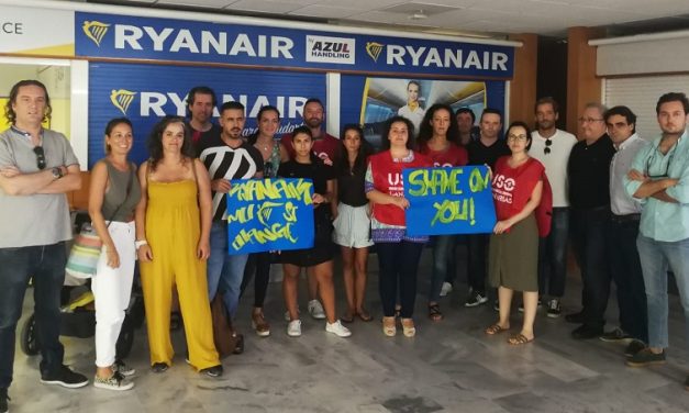 LAS DIEZ JORNADAS DE HUELGA EN RYANAIR SE TRADUCEN EN EL MES CON MÁS HORAS TRABAJADAS