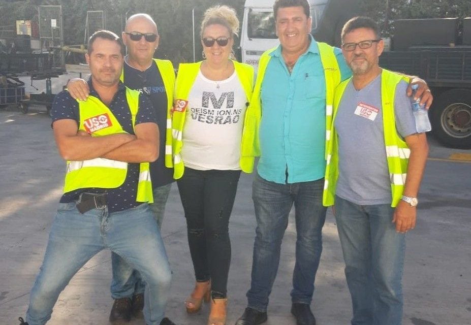 FS-USO fuerza sindical mas votada en la empresa LLorente Bus en Madrid