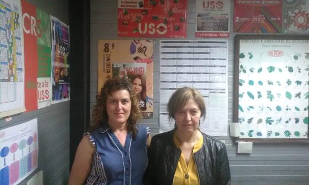 FS USO renueva delegadas en Jofrasa en Asturias