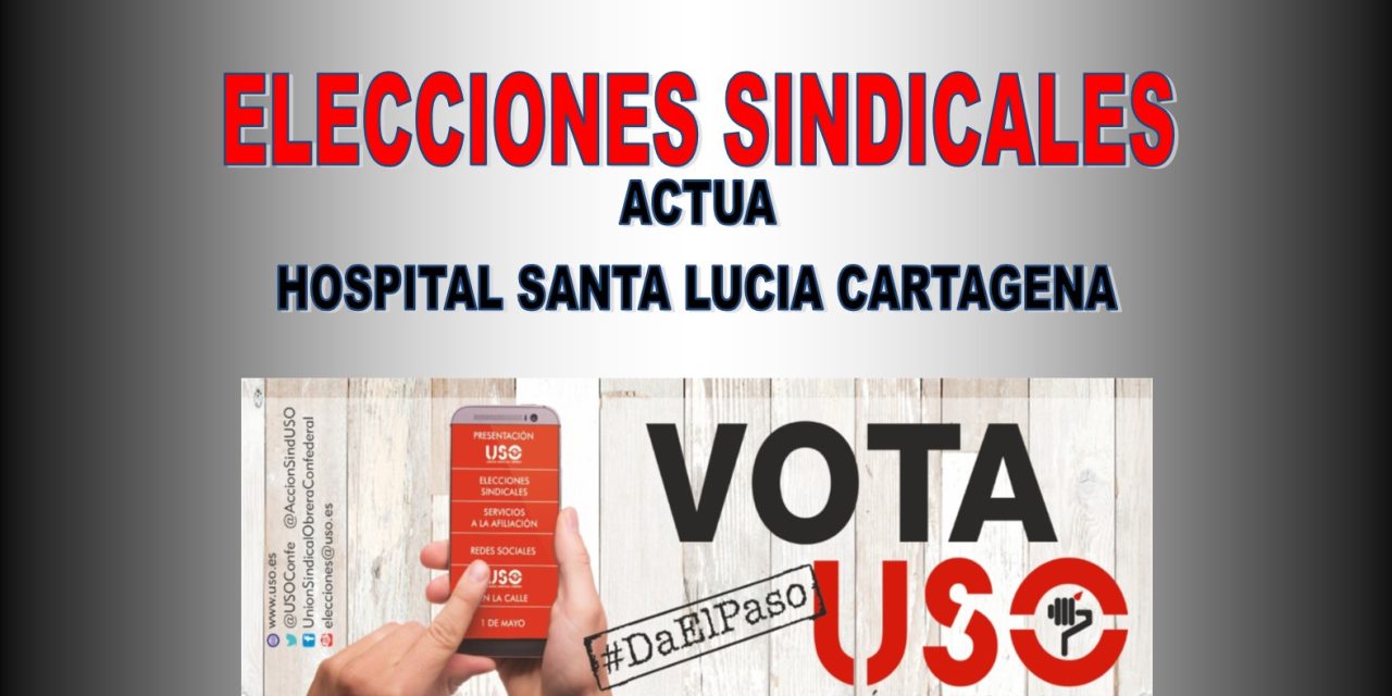 Elecciones sindicales en la empresa de Limpieza Actua en Cartagena