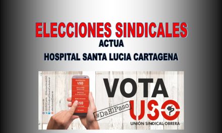 Elecciones sindicales en la empresa de Limpieza Actua en Cartagena