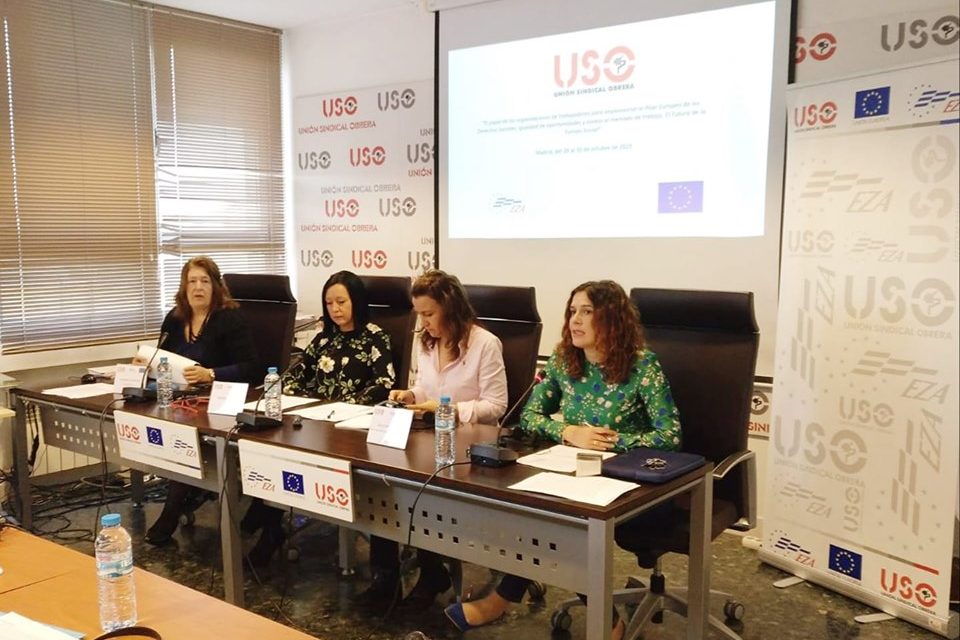 USO Servicios participa en el seminario EZA