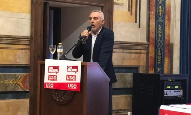 PEDRO RÍOS SECRETARIO GENERAL DE FS-USO ASISTE COMO INVITADO AL 8º CONGRESO REGIONAL DE USO CASTILLA Y LEÓN