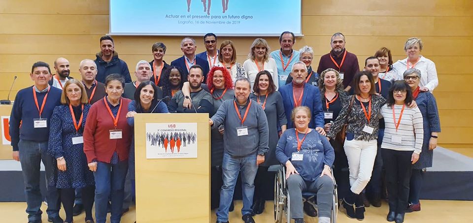 FS-USO LA RIOJA PARTICIPA EN SU 9º CONGRESO REGIONAL EN LOGROÑO