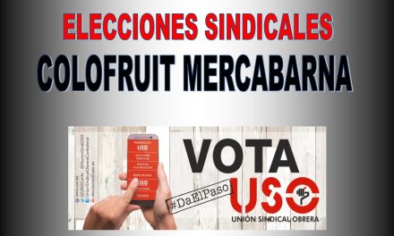 FS- SERVICIOS OBTIENE 3 DELEGADOS EN LA EMPRESA COLOFRUIT MERCABARNA