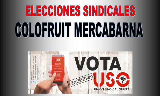 Elecciones Sindicales en la empresa Colofruit