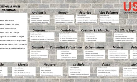 CALENDARIO LABORAL 2020