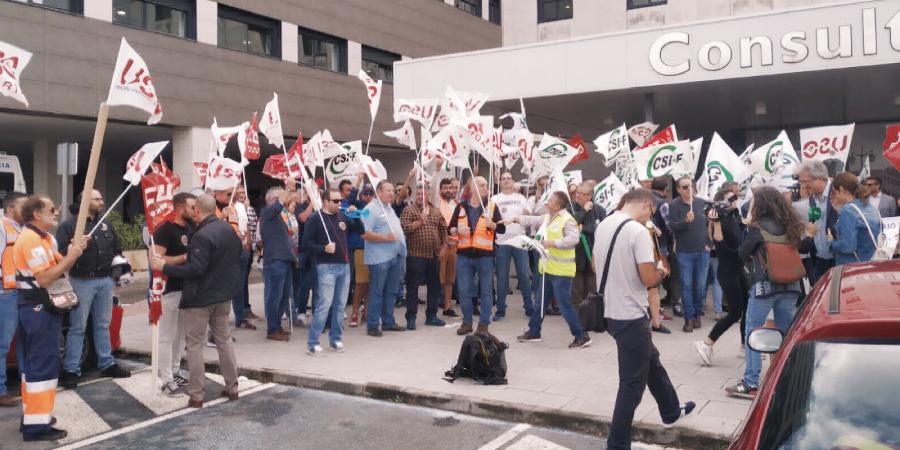 COMIENZA LA HUELGA INDEFINIDA DE LOS TRABAJADORES DE AMBULANCIAS TENORIO EN EXTREMADURA