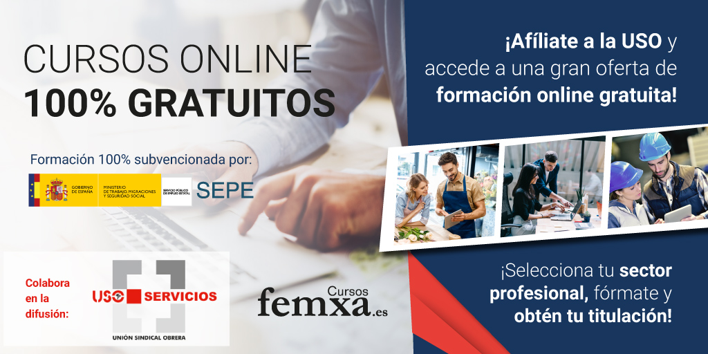 CURSOS DE FORMACIÓN PARA EL EMPLEO