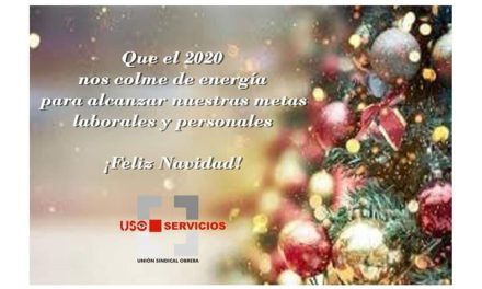 LA FEDERACIÓN ESTATAL DE SERVICIOS LES DESEA FELICES FIESTAS