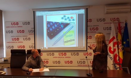 FS-USO IMPARTE EN LA SEDE CONFEDERAL UNA JORNADA FORMATIVA PARA DELEGADOS Y DELEGADAS DE MADRID Y TOLEDO DEL SECTOR DE CONTACT CENTER