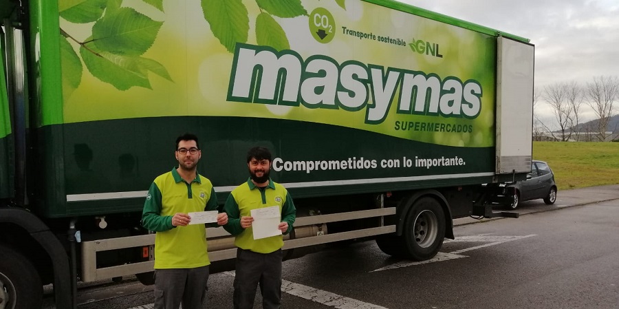 USO entrega el cheque de la CRS en Masymas