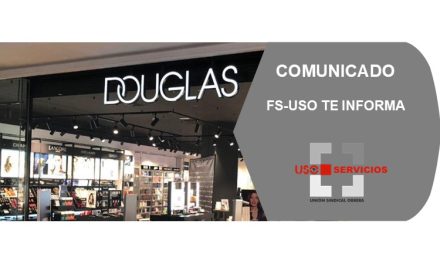 La Sección Sindical USO Douglas lanza una propuesta a la empresa para buscar soluciones a las circunstancias que se están dando en las tiendas