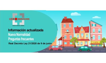 Nueva normalidad, preguntas frecuentes e infografías que resumen lo más relevante de Real Decreto Ley 21/2020 de 9 de Junio