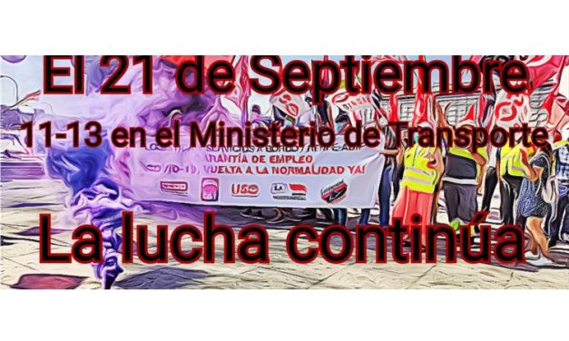Se reanudan las movilizaciones de los trabajadores de servicio a bordo y logística de la empresa RENFE.