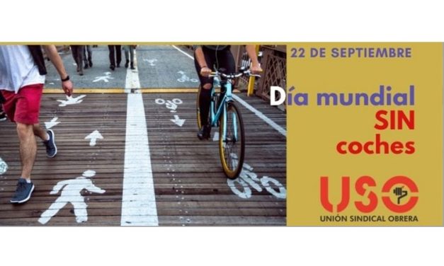Día sin coches. Movilidad sostenible en el trabajo y en el ocio