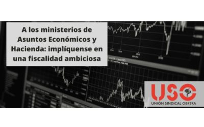 USO pide una fiscalidad ambiciosa para grabar a las empresas digitales y multinacionales