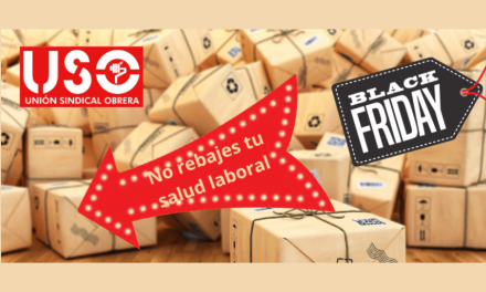 Black Friday: no aceptes rebajas en tu salud en el trabajo