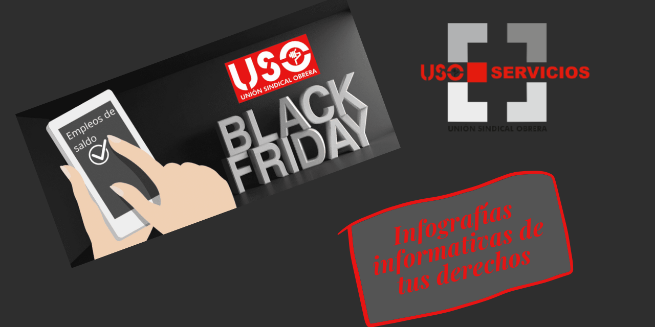 Infografías informativas de tus derechos durante el Black Friday.