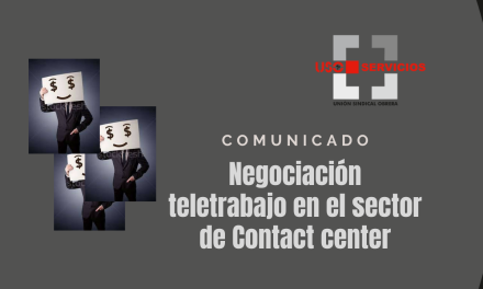 Negociación teletrabajo en el sector de Contact center