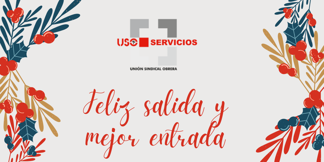 FS-USO os desea una feliz entrada y mejor entrada en el 2021