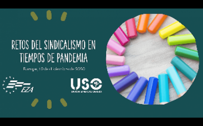 USO participa en un seminario sobre retos del sindicalismo en pandemia