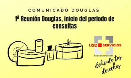 1ª Reunión Douglas, inicio del periodo de consultas
