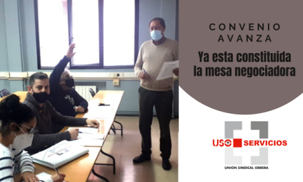 La Federación de Servicios de LSB-USO constituye la mesa negociadora del convenio en Avanza (Bizkaiabus)