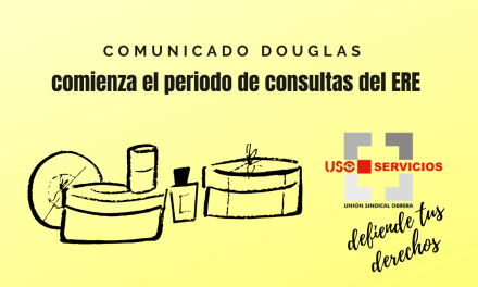 Inicio periodo de consultas de ERE de Douglas