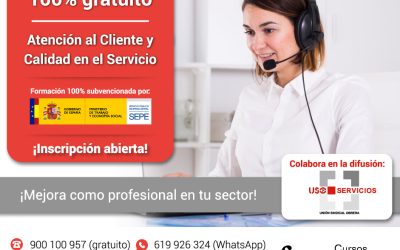 Curso online 100% gratuito de atención al cliente y calidad de servicio