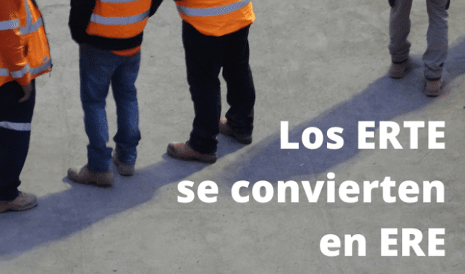 Los ERTE dan paso a los ERE en el mercado laboral de la pandemia