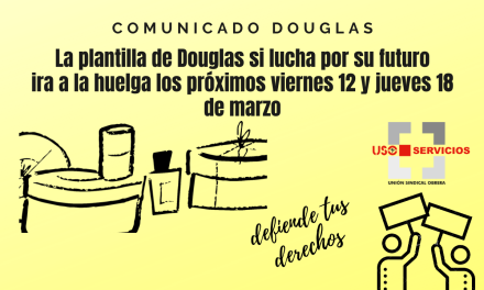 La plantilla de Douglas si lucha por su futuro
