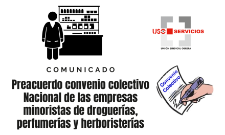 Preacuerdo convenio colectivo Nacional de las empresas minoristas de droguerías, perfumerías y herboristerías
