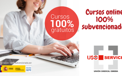 Cursos online 100% subvencionados