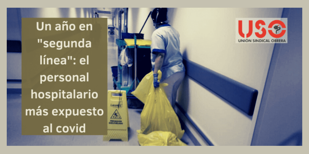 El personal hospitalario más desprotegido frente al covid en «segunda linea»