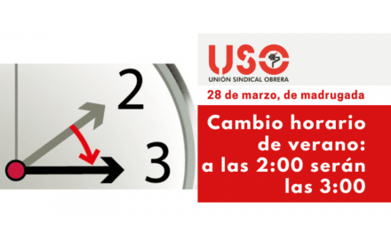 La madrugada del domingo, 28 de marzo, llega el cambio de hora: a las 2:00 serán las 3:00