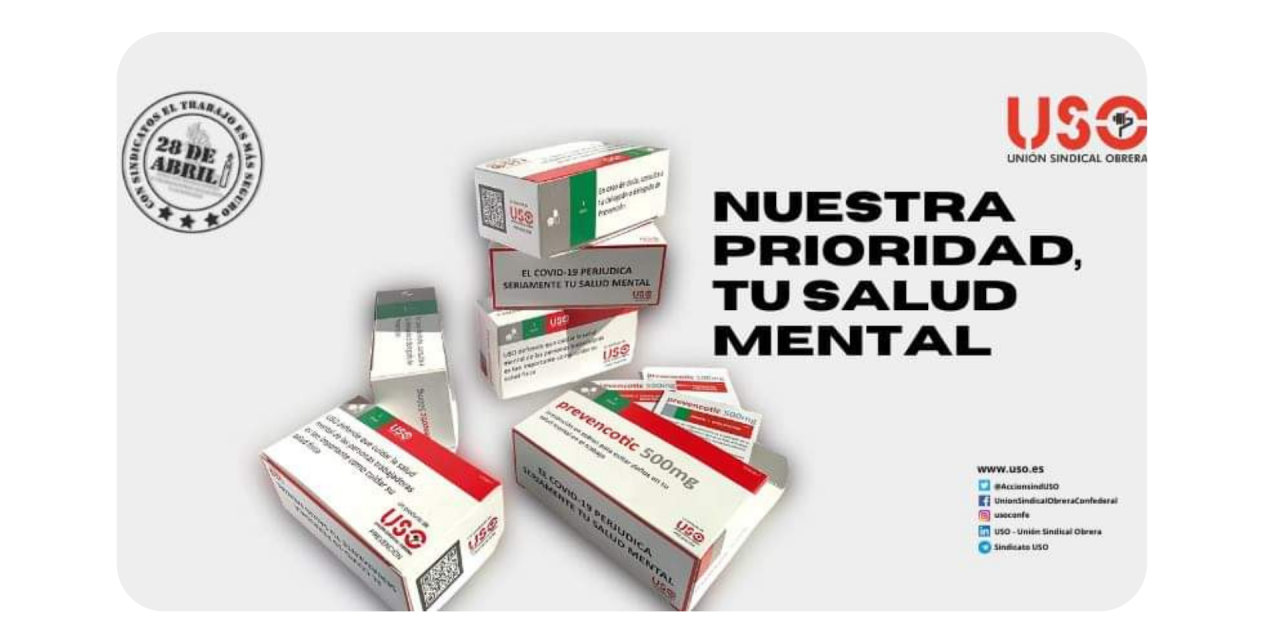 Para evitar daños en tu salud mental, USO lanza Prevencotic 500mg