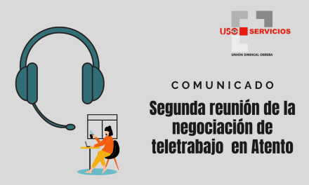 Segunda reunión de la negociación de teletrabajo  en Atento