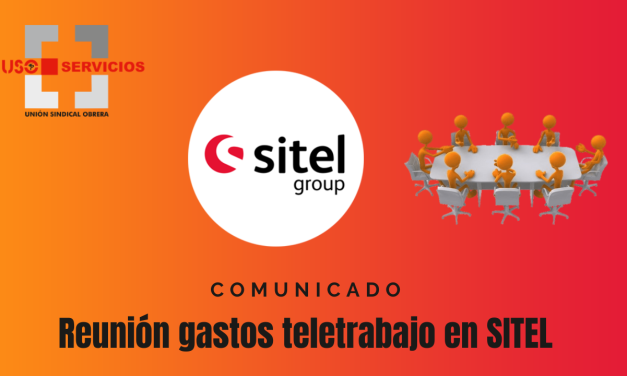 Reunión gastos teletrabajo en Sitel