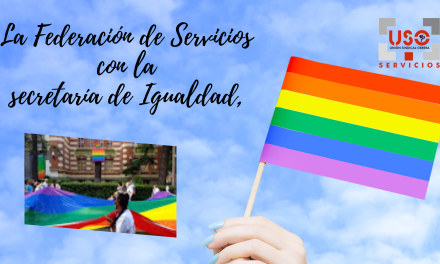 USO La Rioja, Participa en la manifestación del Orgullo