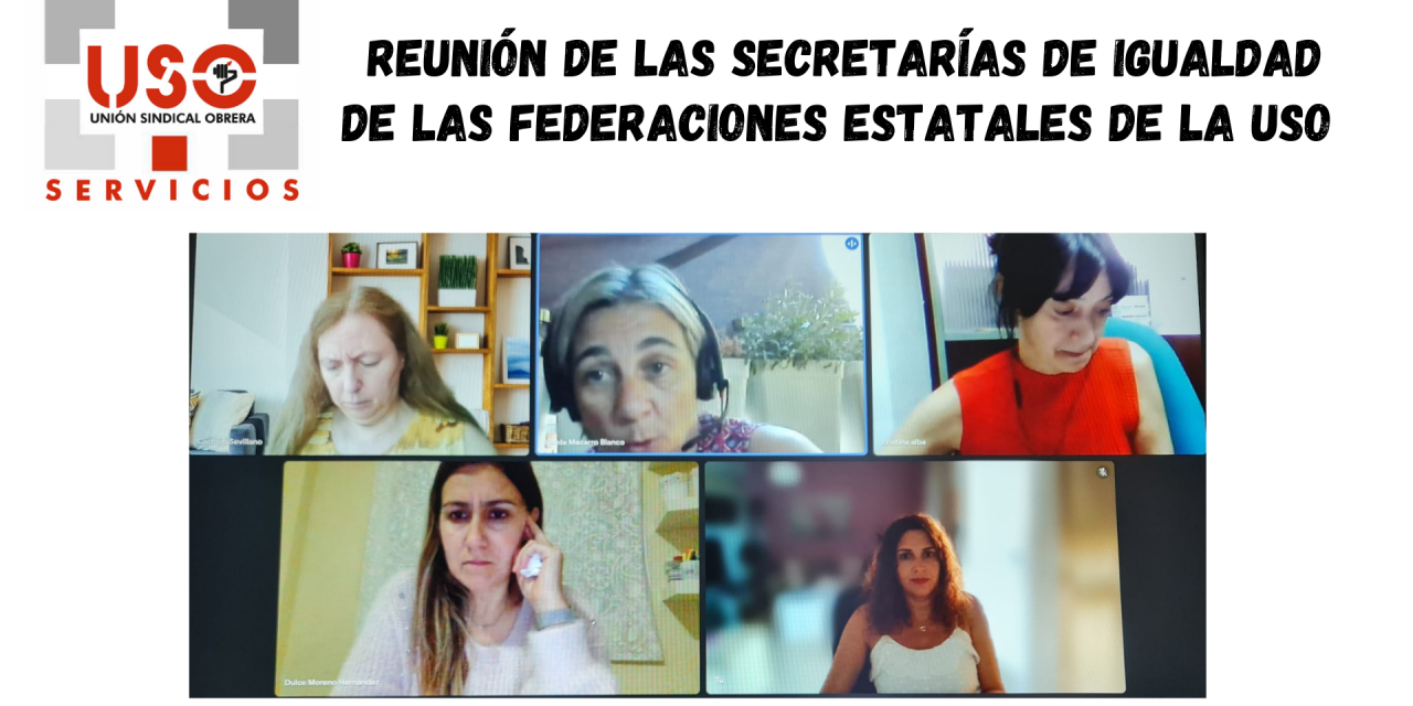 Reunión de las secretarías de Igualdad de las federaciones estatales de la USO