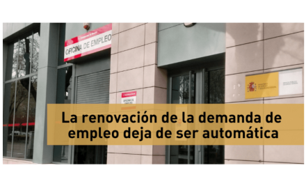 Desde el 1 de julio renovar la demanda de empleo y el sellado ya no es automático.