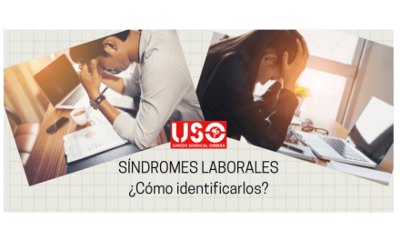 ¿Cómo identificar los síndromes laborales?