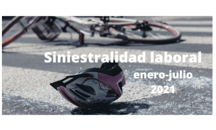 En Julio sigue aumentando la siniestralidad laboral