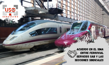 Acuerdo en el SIMA entre Ferrovial Servicios SAB y las Secciones Sindicales
