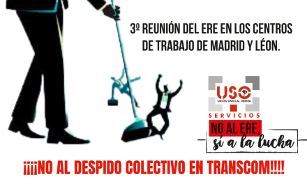 Tercera reunión del ERE de Transcom en Madrid y León.
