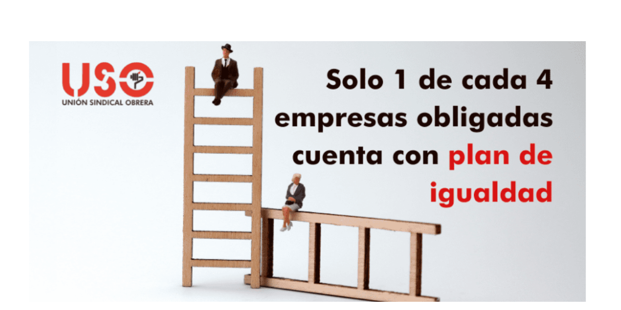 Plan de Igualdad, solo 1 de cada 4 empresas lo tiene registrado.