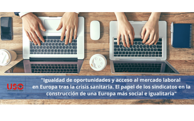 Seminario EZA organizado por USO, Igualdad y acceso al empleo tras el covid