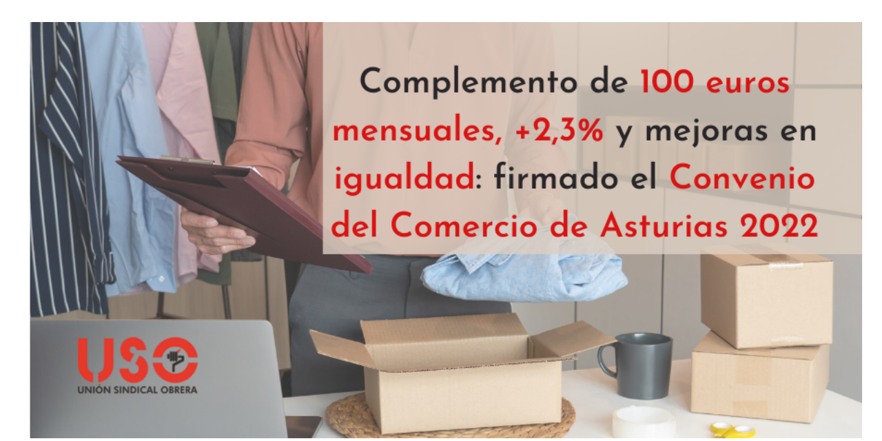 Firmado el Convenio Sectorial del Comercio de Asturias para 2022.